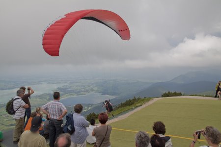 Paragliding vanaf de tegelberg